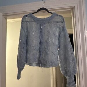 Love Shack Fancy Eugenia Wool Sweater